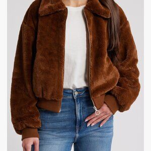 Thread & Supply Faux Fur Jacket